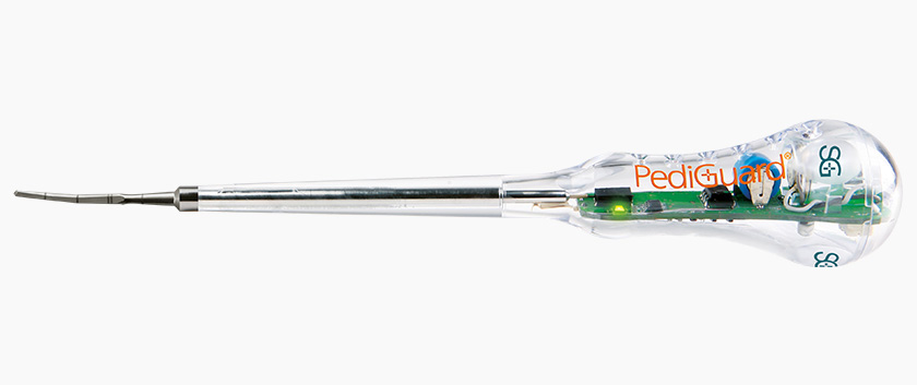 Pediguard Drilling Instrument Curved